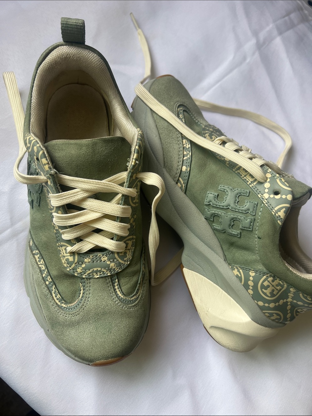 Tory Burch T monogram Good Luck trainer